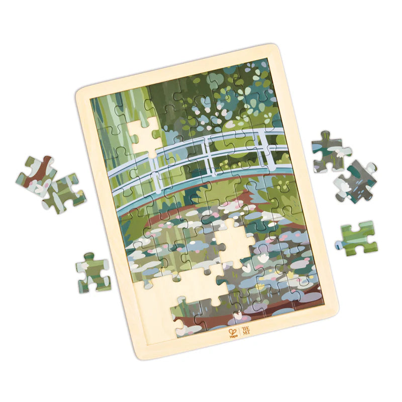 Monet Water-Lily Garden Puzzle 49 Pieces by Hape