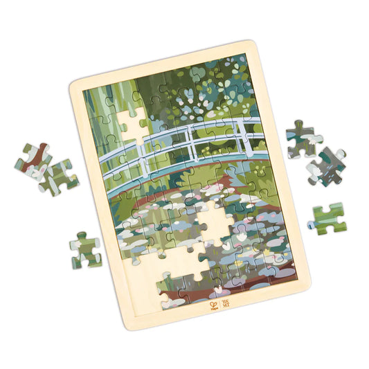 Monet Water-Lily Garden Puzzle 49 Pieces by Hape
