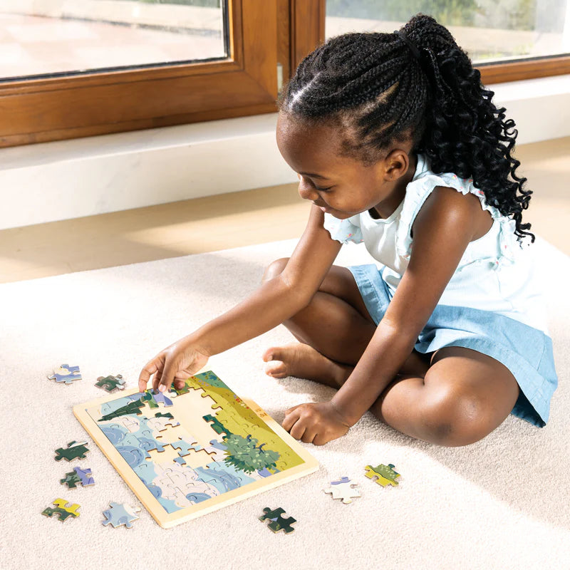 Van Gogh Cypresses Puzzle 49 Pieces by Hape