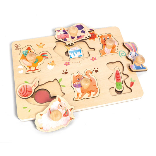 Farmyard Layer Puzzle by Hape