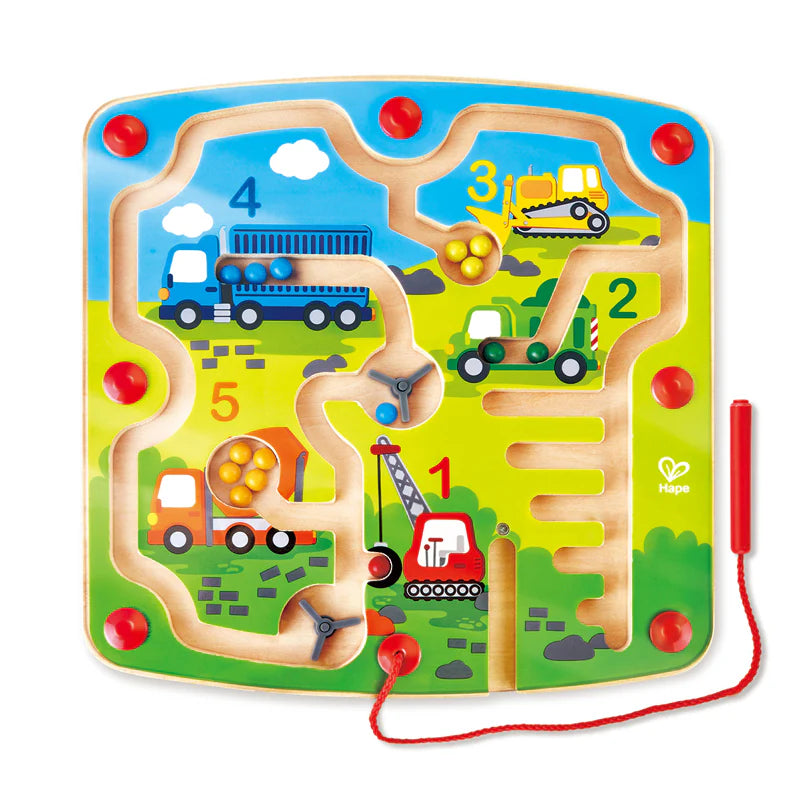Construction & Number Maze by Hape