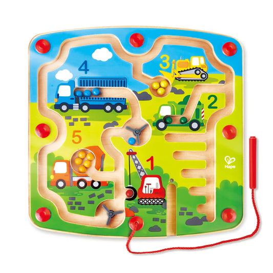 Construction & Number Maze by Hape