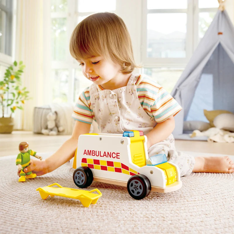Rapid Response Toy Ambulance by Hape