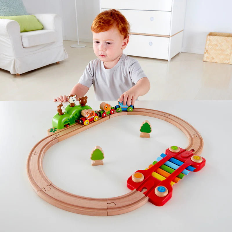 Music and Monkey Railway by Hape