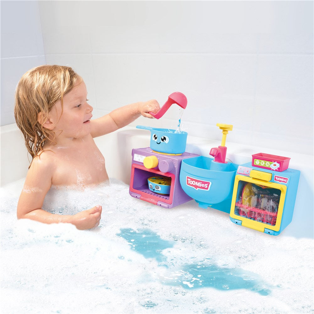 Spin & Splash Dishwasher Bath Toy by Toomies