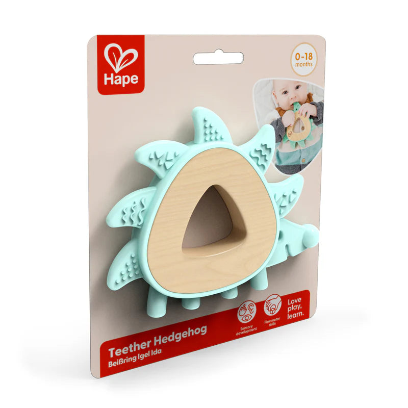 Teether Hedgehog-FSC 100% by Hape