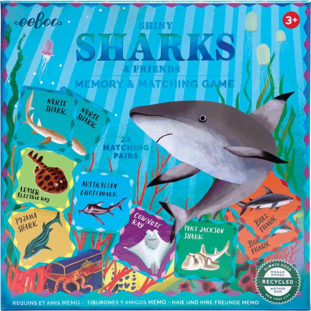Memory Match Game – Shark & Friends
