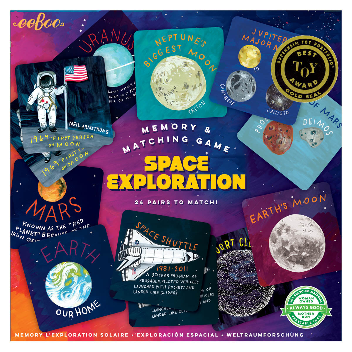 Memory Match Game – Space Exploration