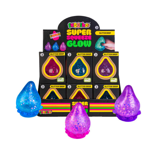 Smoosho's Super Squeeze Glow In The Dark Sparkle Drop