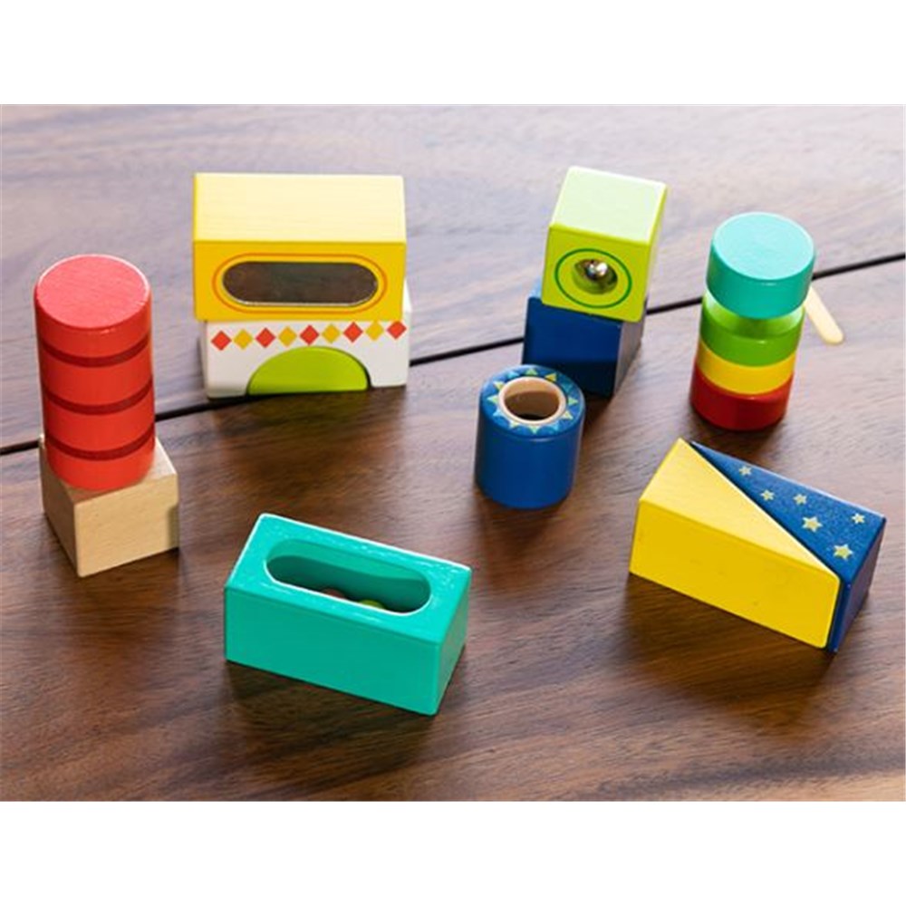 Explore and Discover Sensory Blocks by Fat Brain Toys