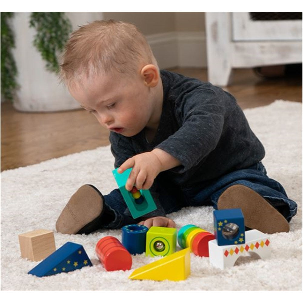 Explore and Discover Sensory Blocks by Fat Brain Toys