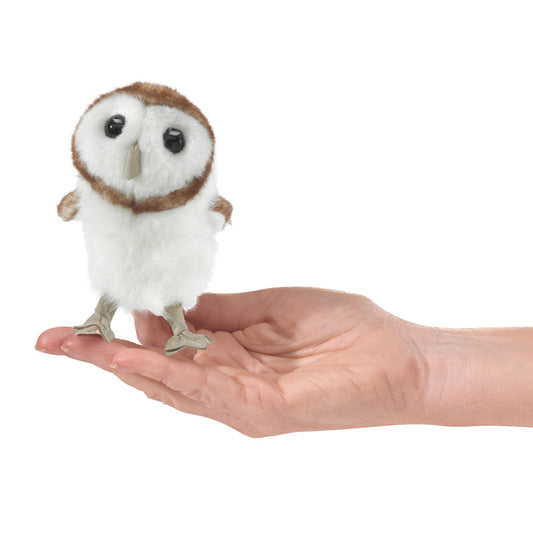 Folkmanis Barn Owl Finger Puppet