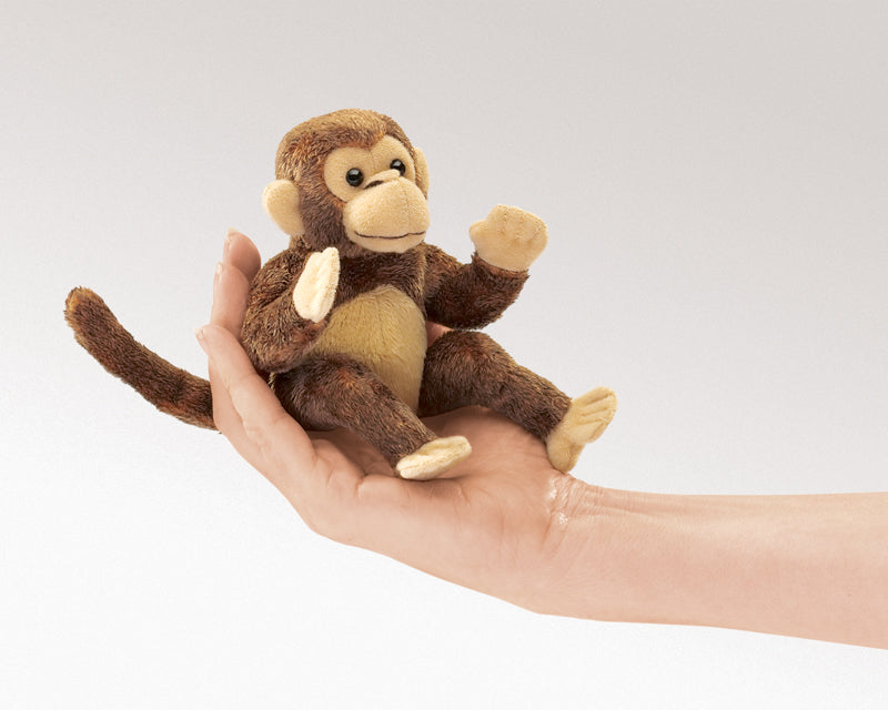 Folkmanis Mini Monkey Finger Puppet