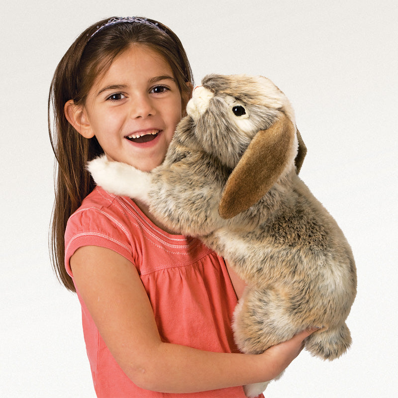 Holland Lop Rabbit Puppet by Folkmanis