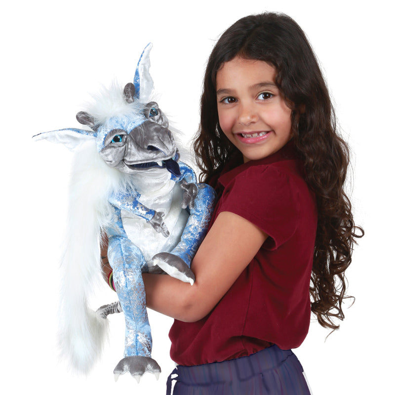 Folkmanis Ice Dragon Puppet