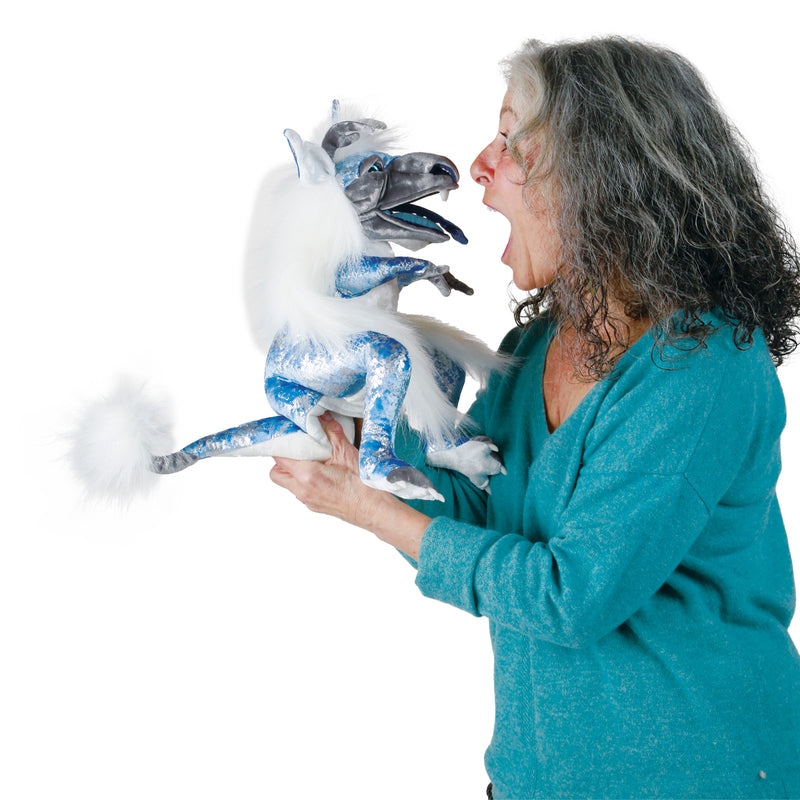 Folkmanis Ice Dragon Puppet