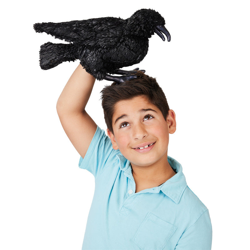 Folkmanis Crow Hand Puppet