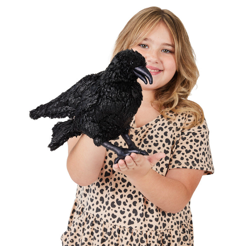 Folkmanis Crow Hand Puppet