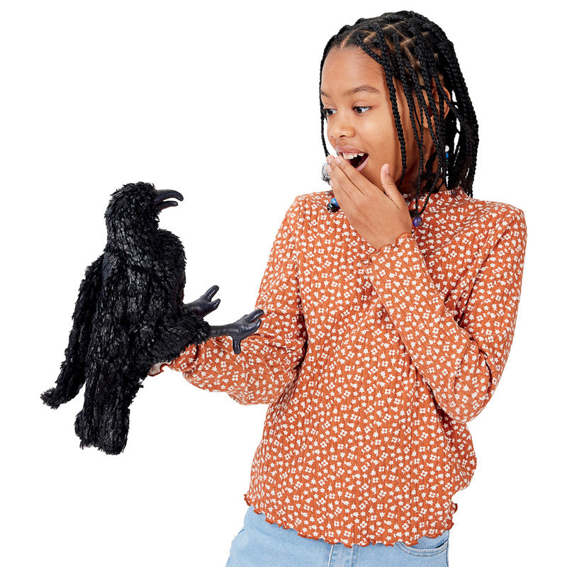 Folkmanis Crow Hand Puppet