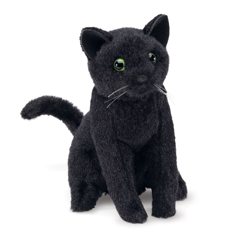 Folkmanis Mini Black Cat Finger Puppets