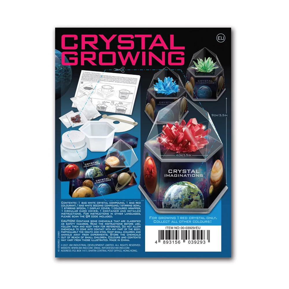 Crystal Growing Kit - Space Gem Red