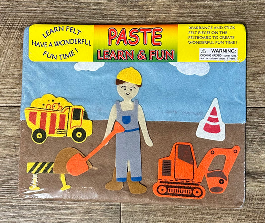 Small Felt Story Board - Construction