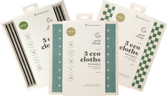 Eco Cloth Medium - Pack of Three by Good Change Store