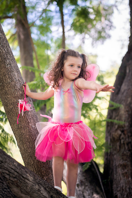 Rainbow Pink Bodysuit - Size 3-4