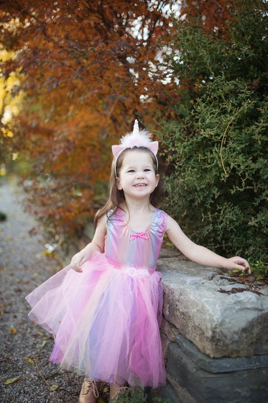 Rainbow Pink Bodysuit - Size 3-4