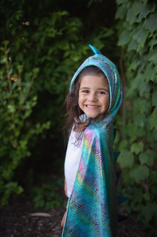 Reversible Unicorn & Dragon Cape - Size 5-6 years