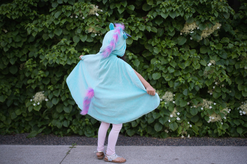 Reversible Unicorn & Dragon Cape - Size 5-6 years