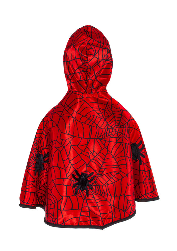 Toddler Reversible Spider & Bat Cape - Size 2-3T