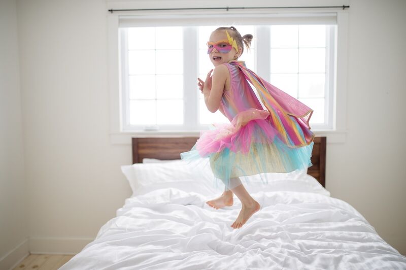 Super-duper Tutu, Cape & Mask, Pink & Gold Size 4-6