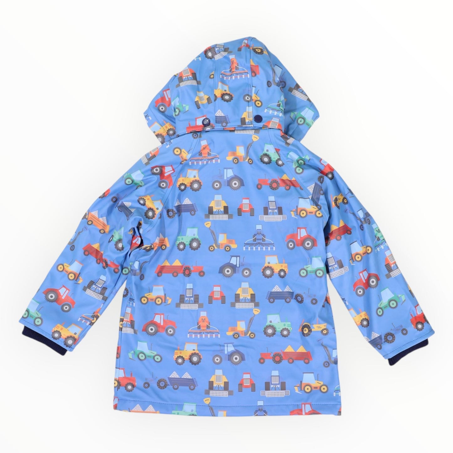On The Farm Raincoat Blue