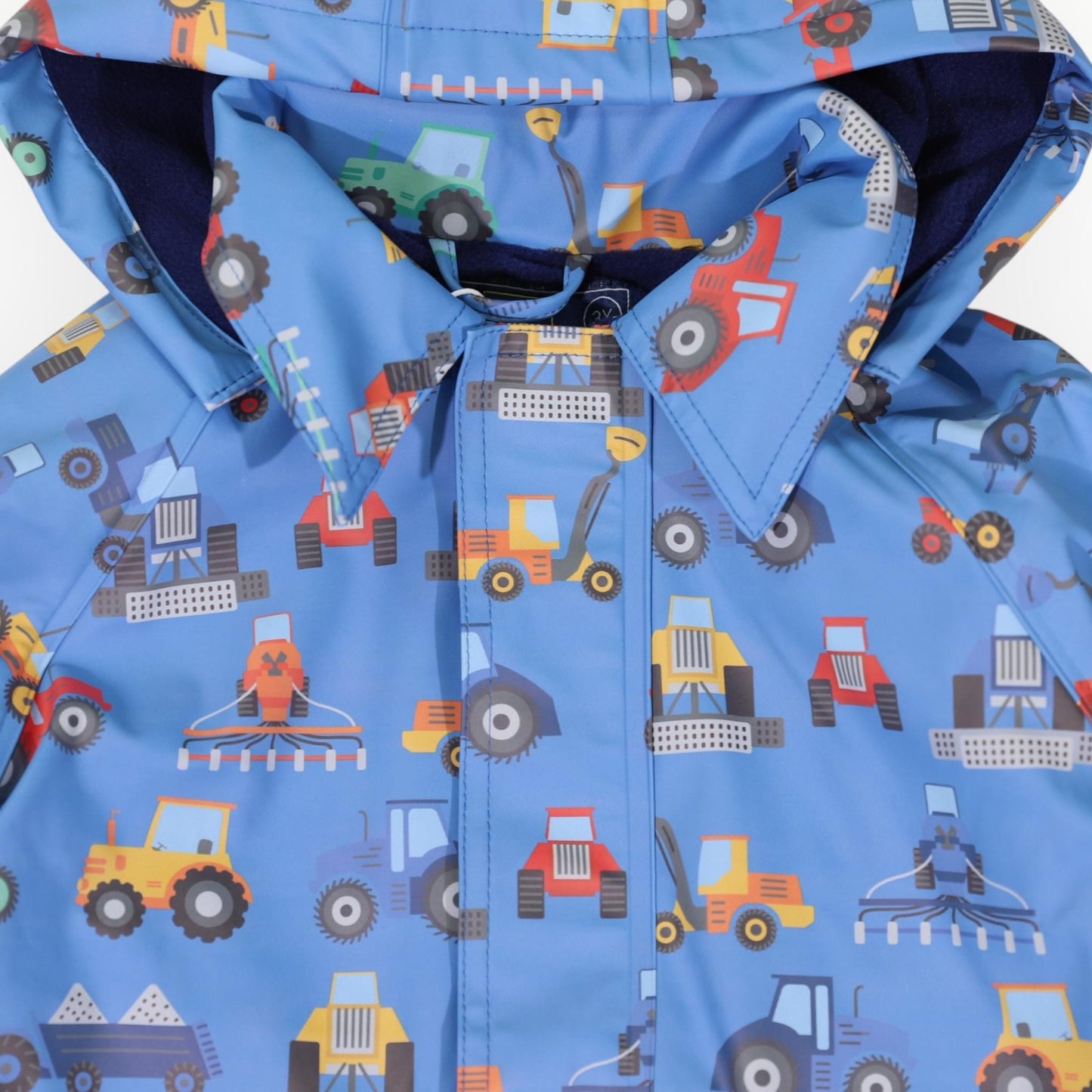 On The Farm Raincoat Blue