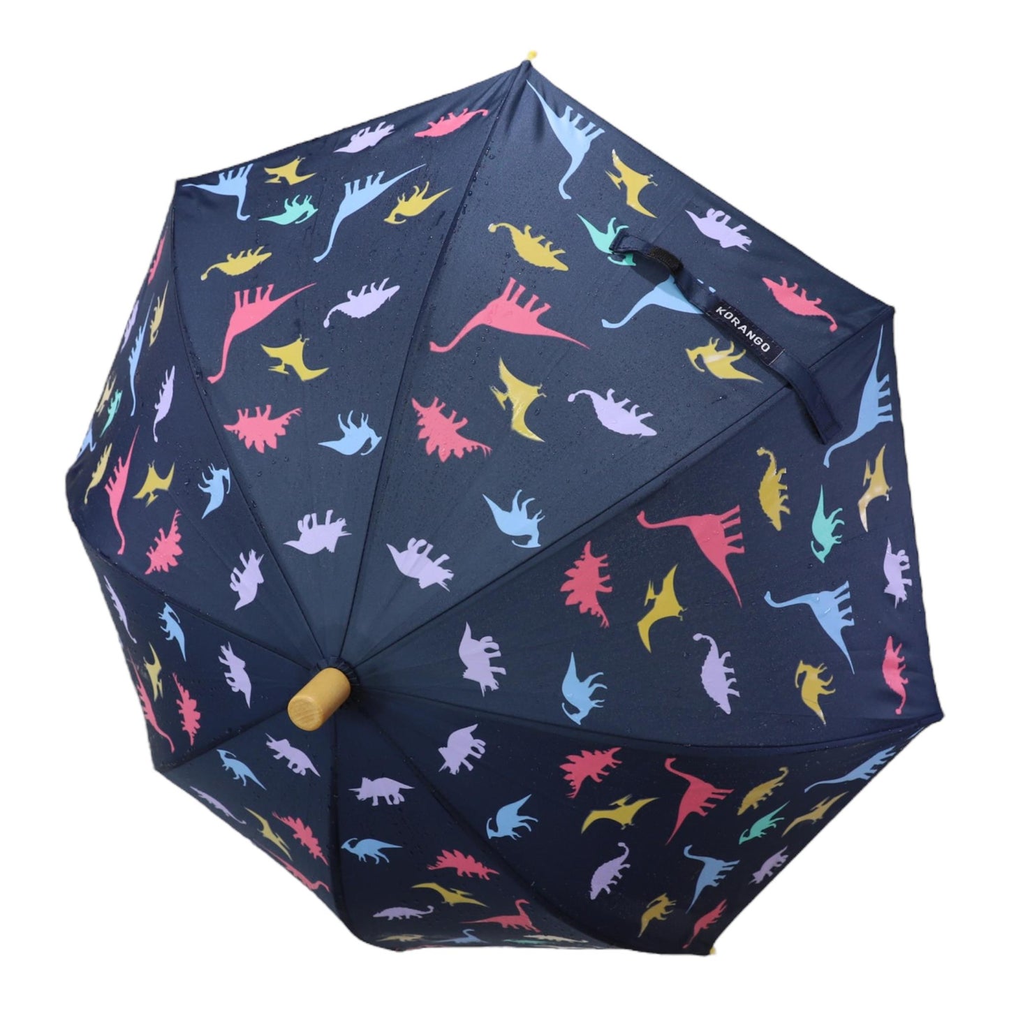 Dinosaur Colour Change Umbrella Navy
