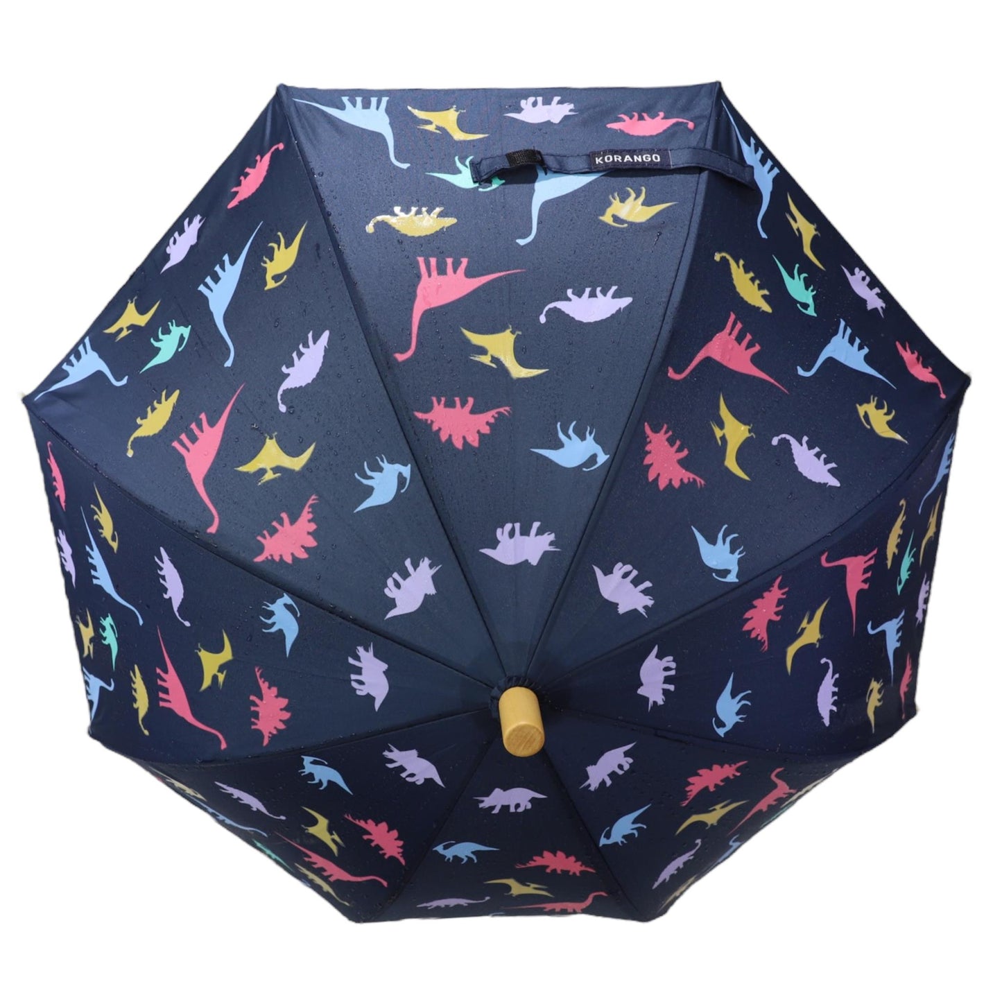 Dinosaur Colour Change Umbrella Navy