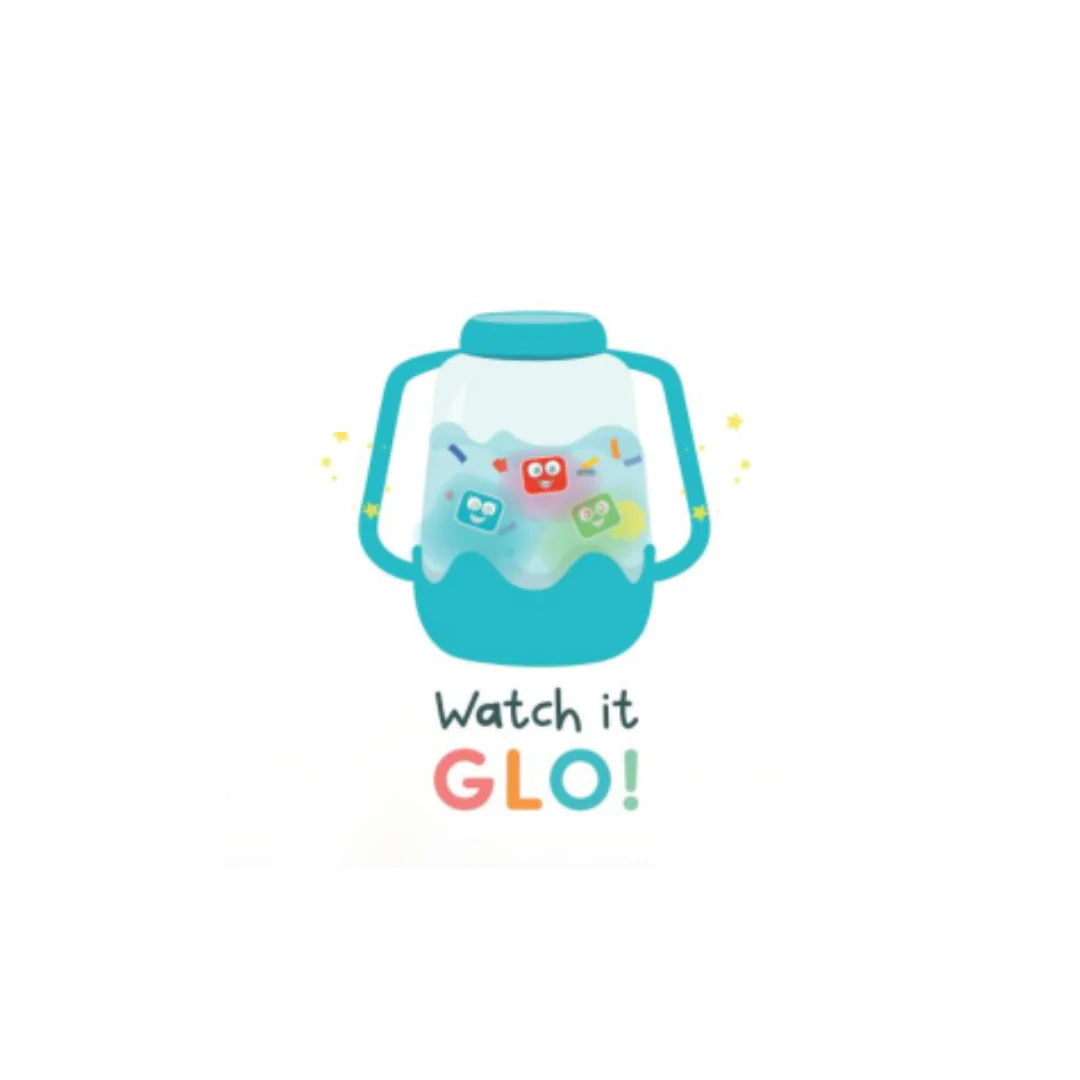 Maxi Glo Pals Sensory Play Jar - Purple