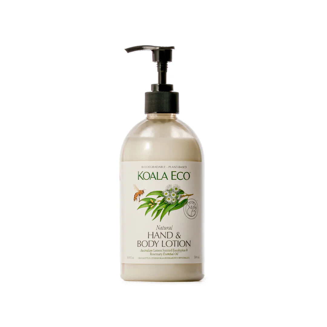 Koala Eco Hand and Body Lotion Lemon Scented Eucalyptus & Rosemary Essential Oil