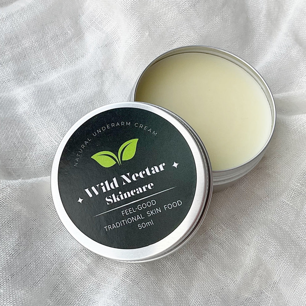 Natural Underarm Cream (Tasmanian Tallow) by Wild Nectar Skincare