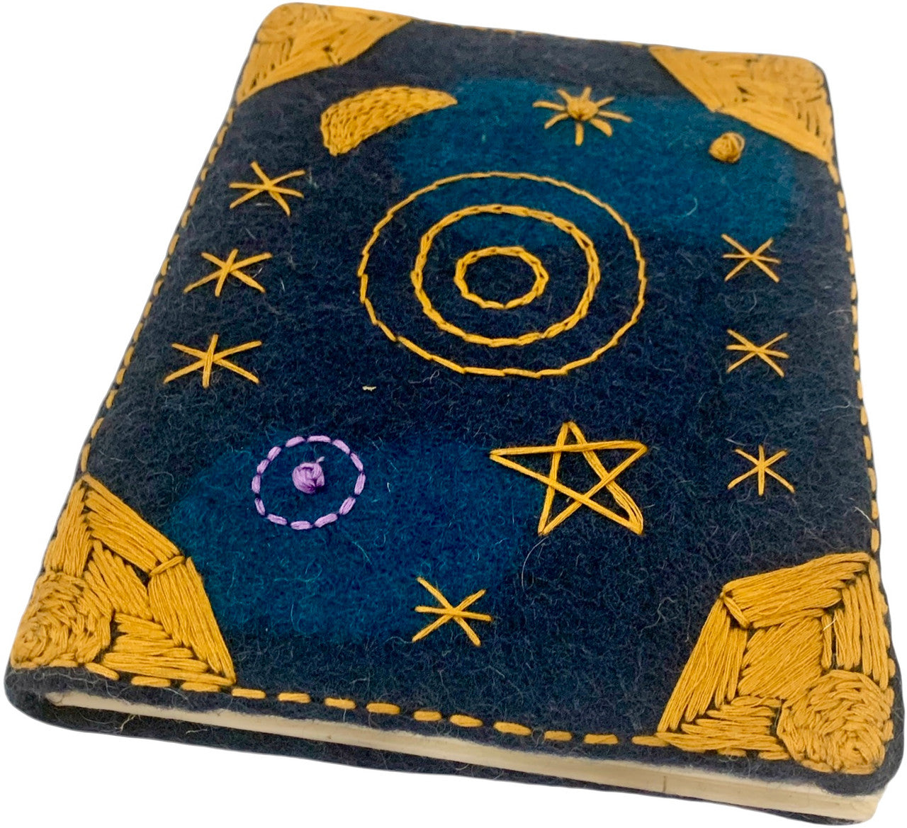Felt Covered Spell Book