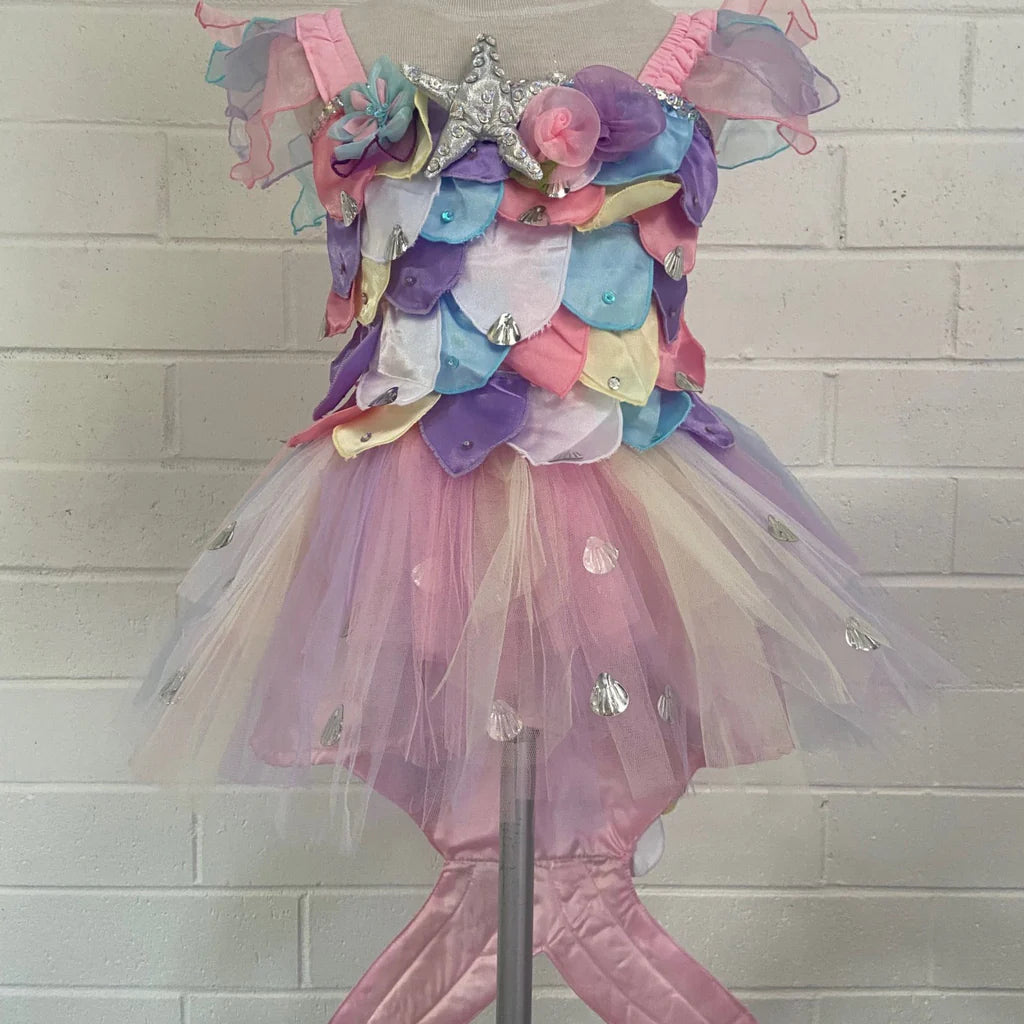 Toddler Mermaid Dress Up - Pastel