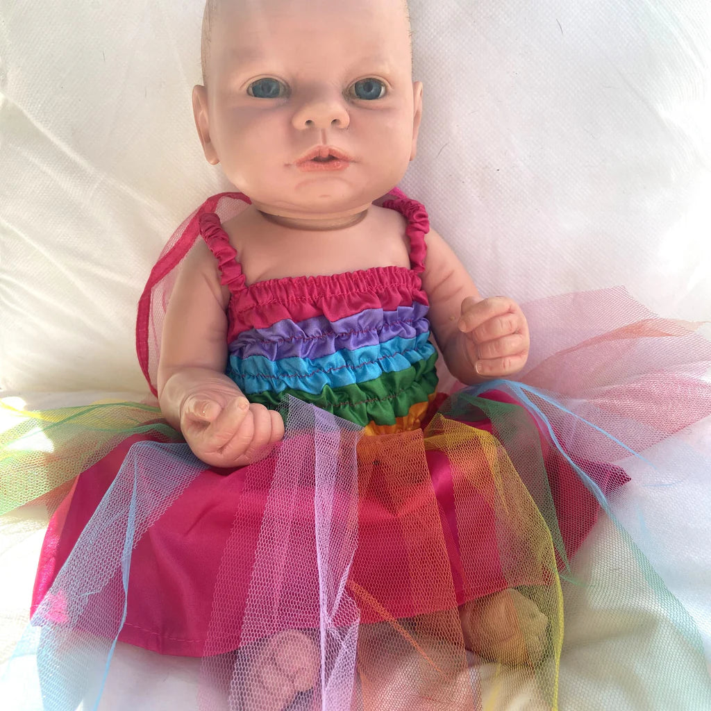 Dolls Fairy Dress - Rainbow