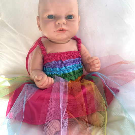 Dolls Fairy Dress - Rainbow