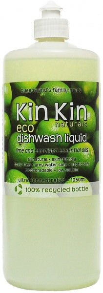 Kin Kin Naturals Eco Dishwash Liquid Lime & Eucalypt 1050ml