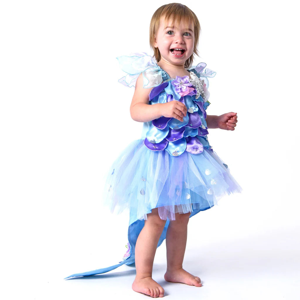 Toddler Mermaid Dress Up - Blue