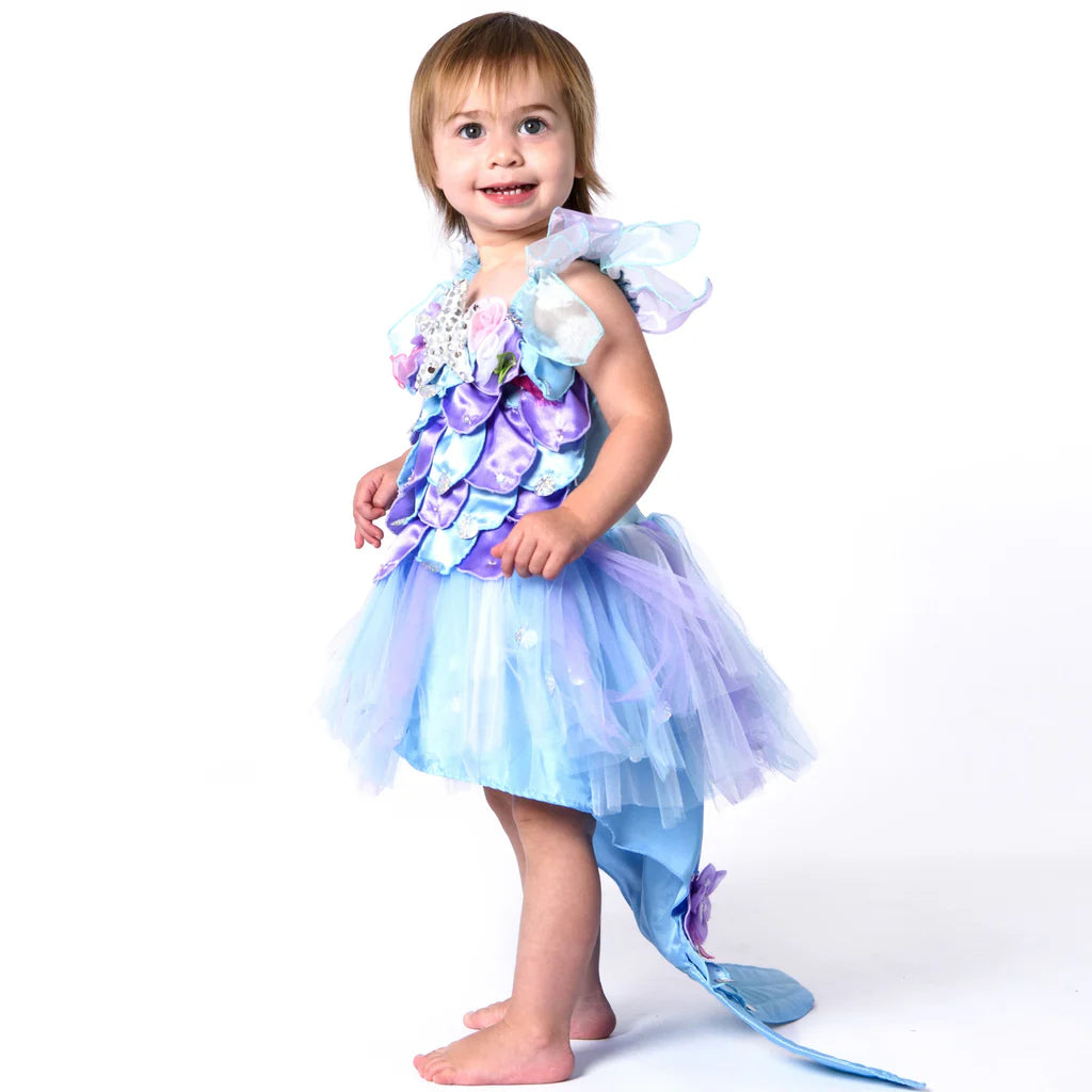 Toddler Mermaid Dress Up - Blue