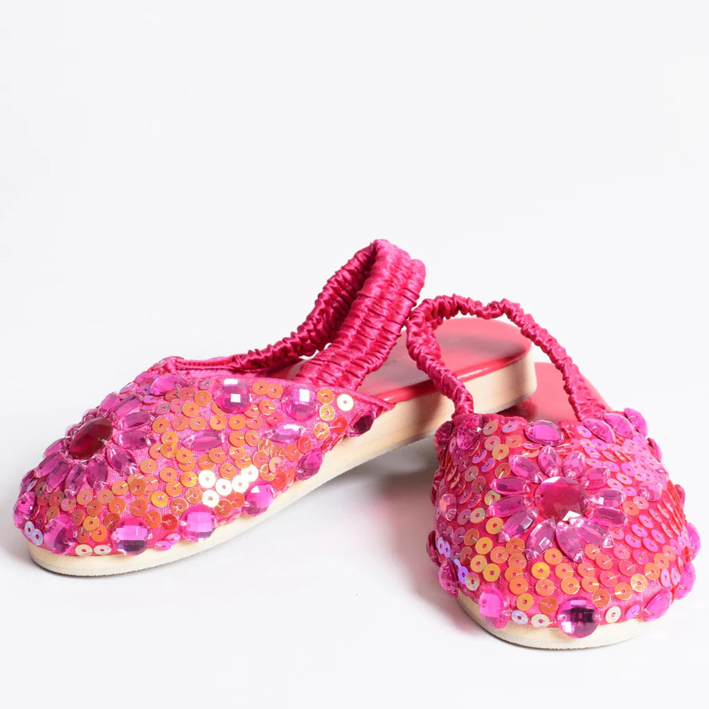 Spellbound Slipper - Hot Pink