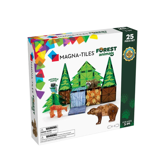 Magna Tiles Forest Animals Twenty Five Piece Set