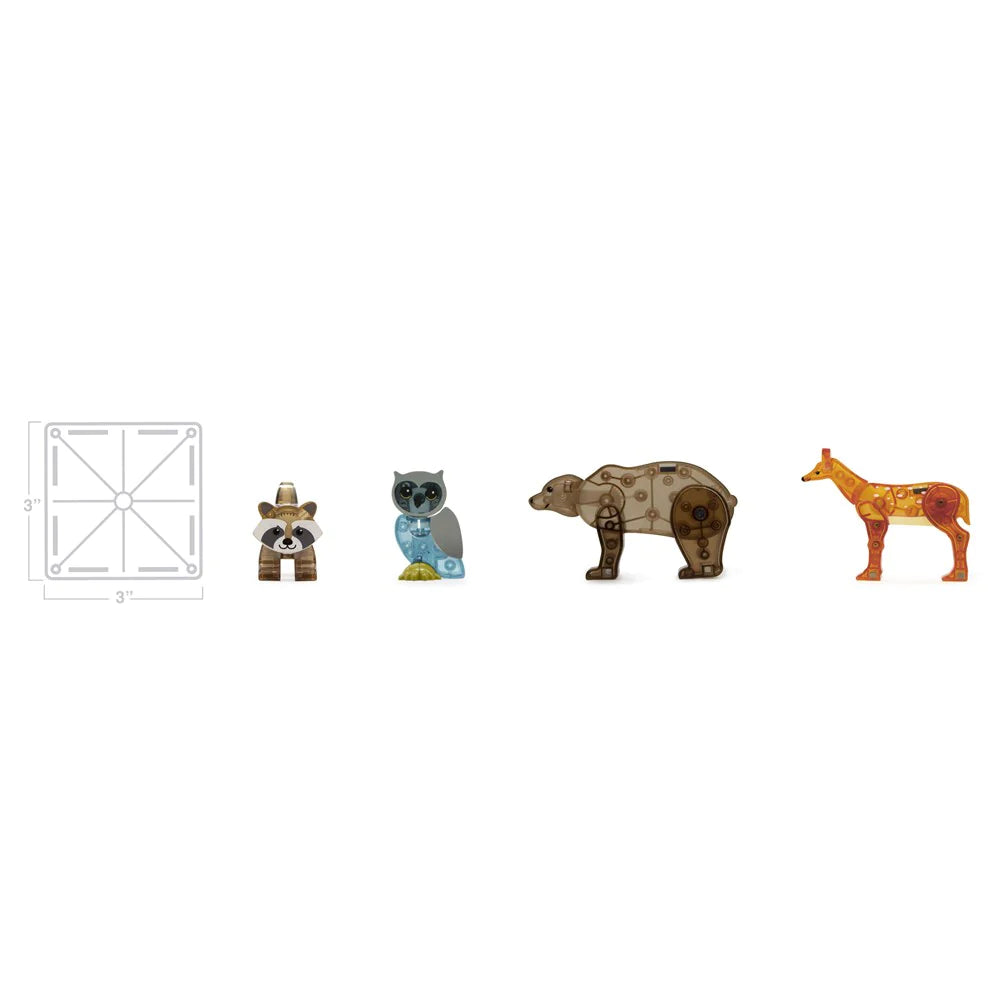 Magna Tiles Forest Animals Twenty Five Piece Set